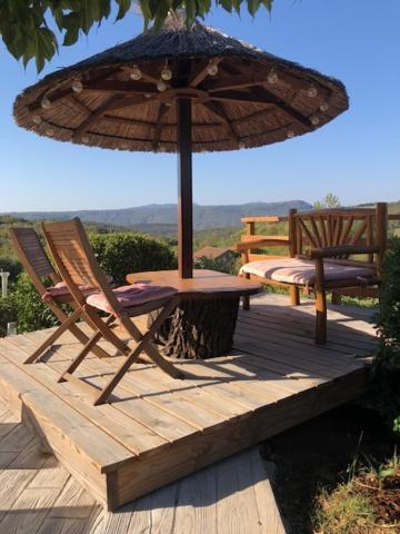 Au Soleil Levant Ferienhaus Le Bosc (Herault)